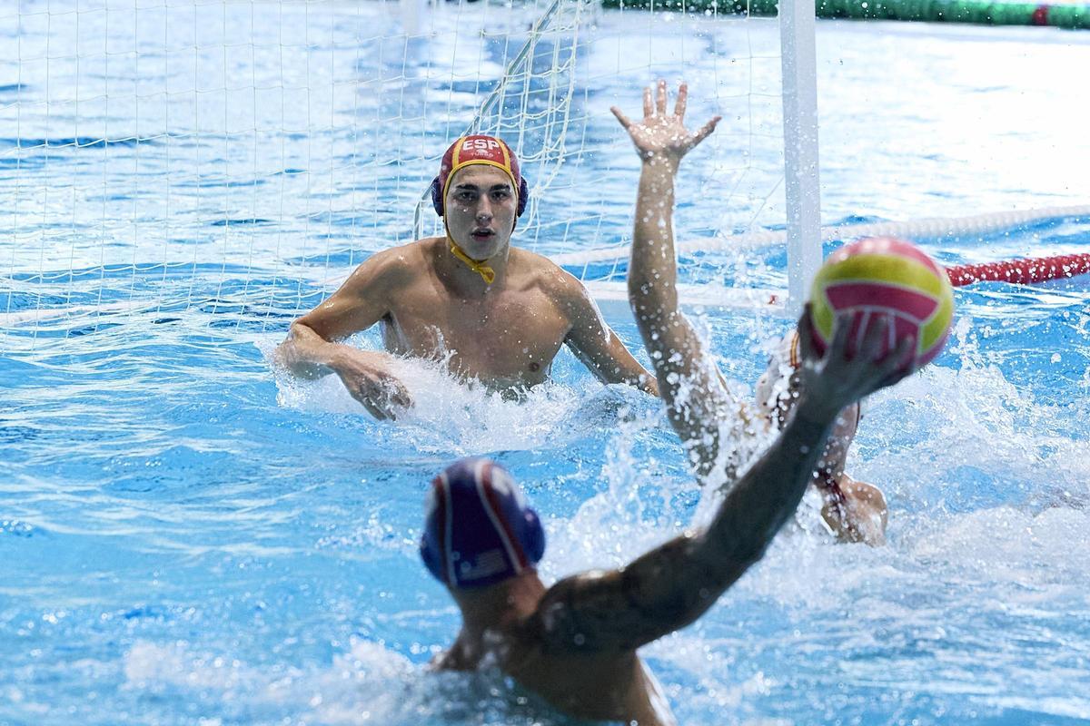 Entrenamiento conjunto España-Estados Unidos en el CAR de Sant Cugat