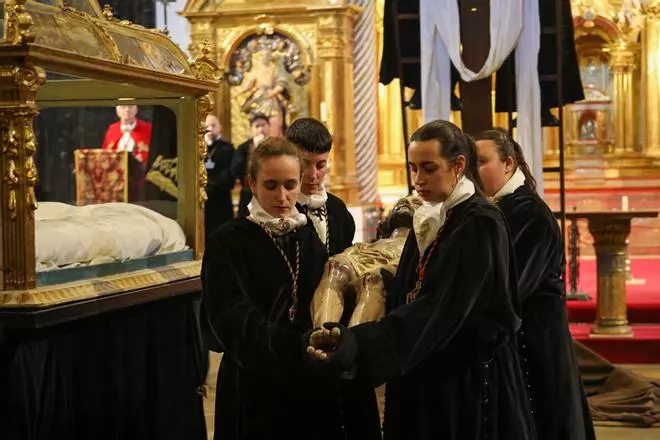 Las imágenes del Descendimiento y el recorrido del Santo Entierro en Zamora