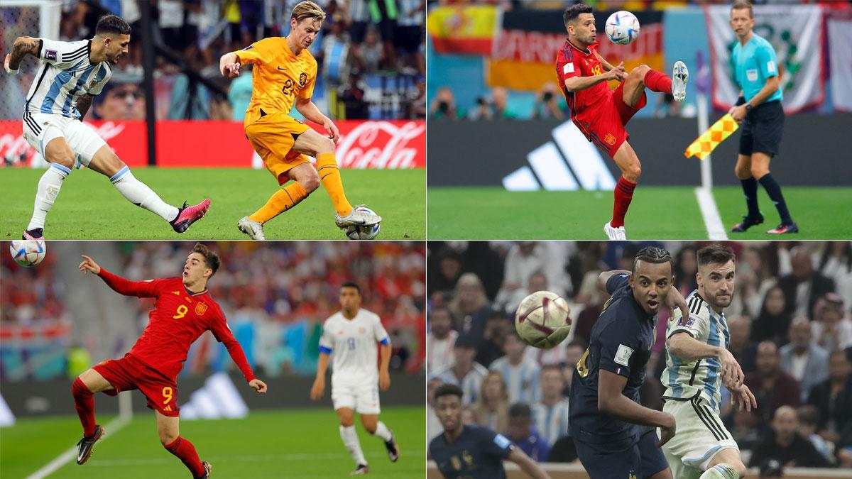 Frenkie de Jong, Jordi Alba, Gavi y Koundé cuajaron un buen Mundial