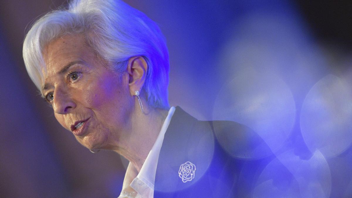 Presidenta del Banco Central Europeo, Christine Lagarde