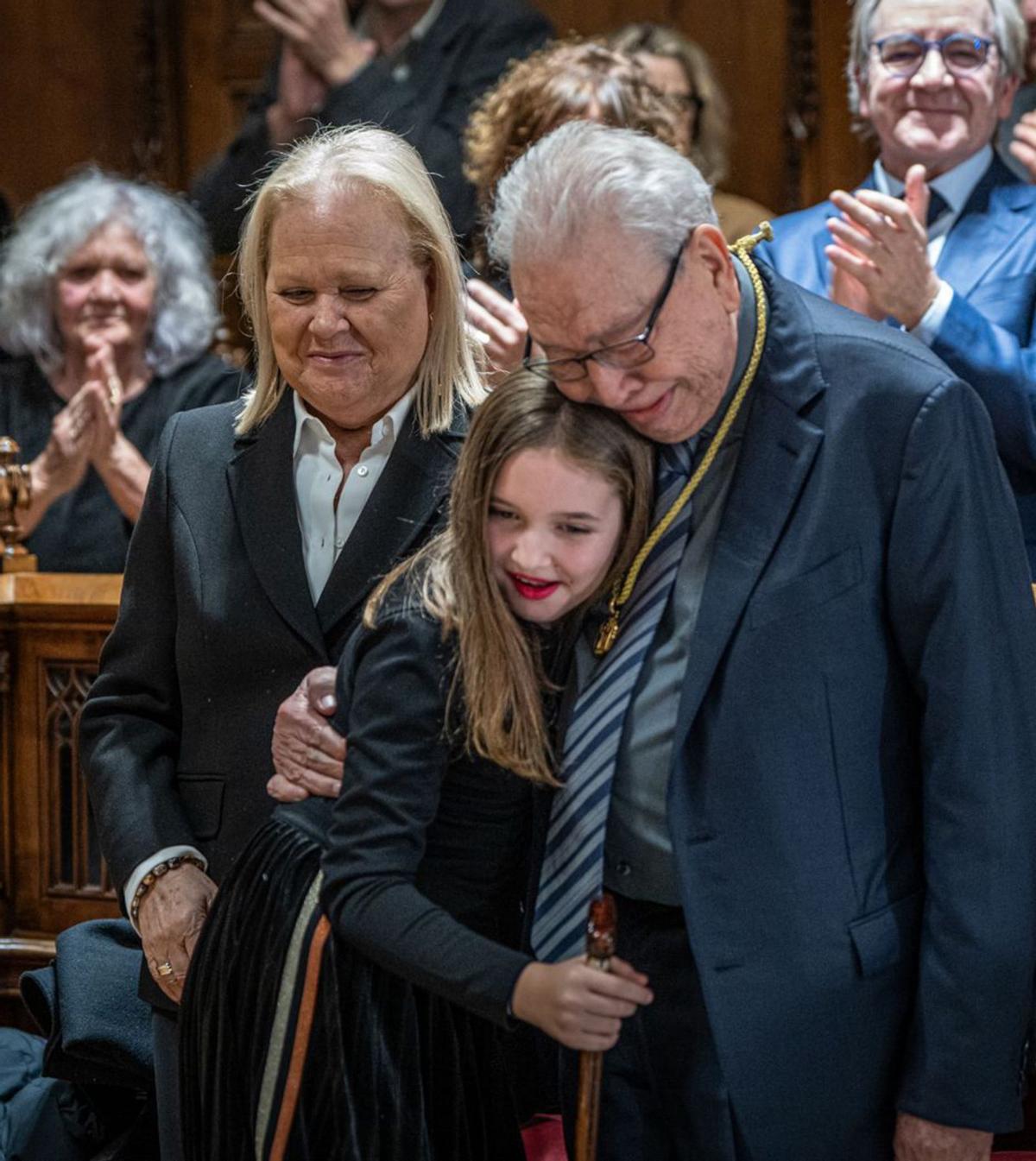 Daniel Martínez, president de Focus, ahir al Saló de Cent.  | MANU MITRU