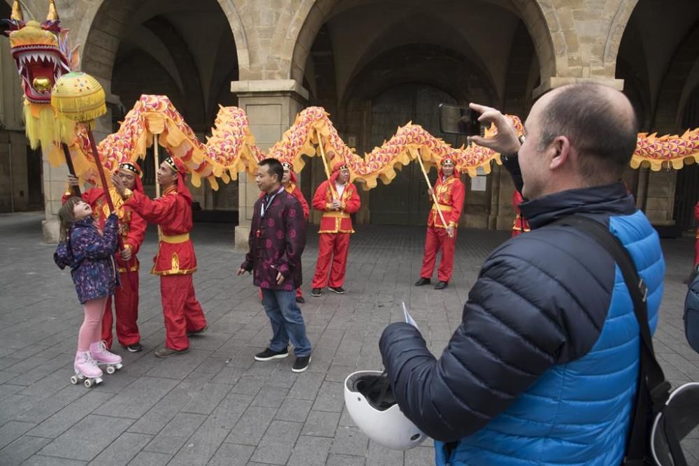 Celebració de l'any nou xinès a Manresa