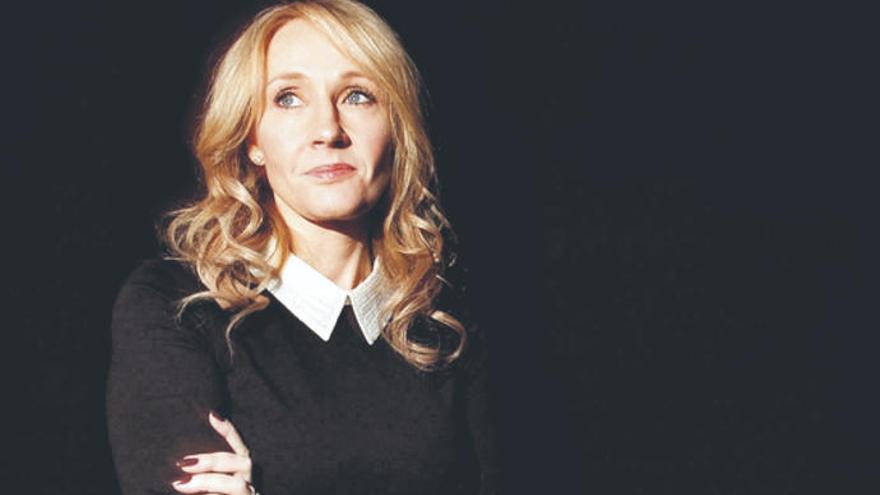 La escritora J. K. Rowling, autora de la saga de Harry Potter.