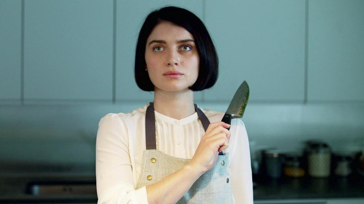 La actriz Eve Hewson, una de las revelaciones del thriller Detrás de sus ojos.