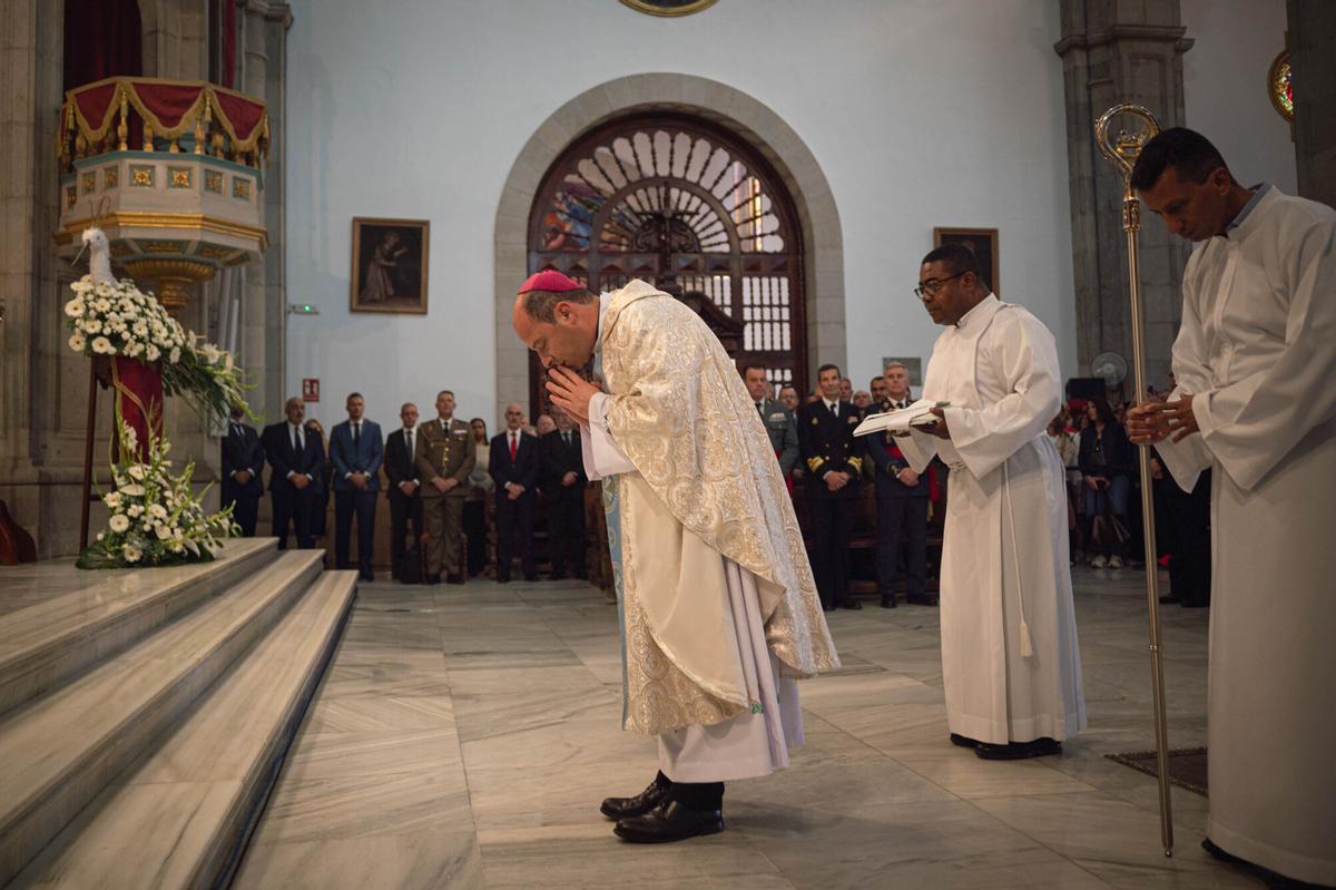 Fiesta de la Virgen de Candelaria: procesión cívica y Misa central