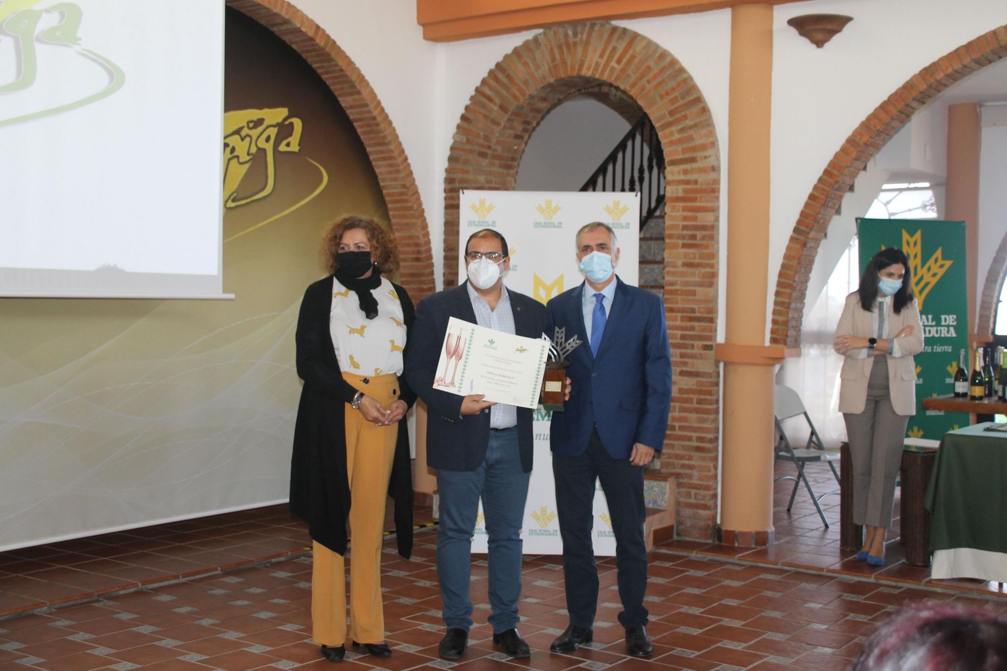 Entrega de los XXII Premios Espiga Jamón Ibérico Dehesa de Extremadura y VI Cava de Extremadura