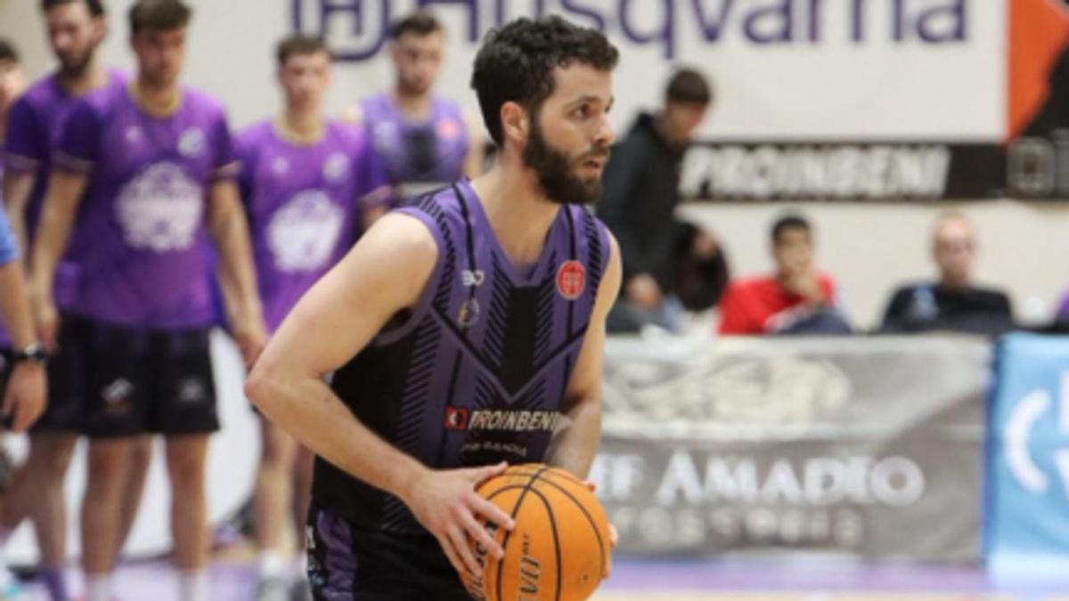 Luis Ferrando Ortells, en un partido de esta última temporada en Gandia