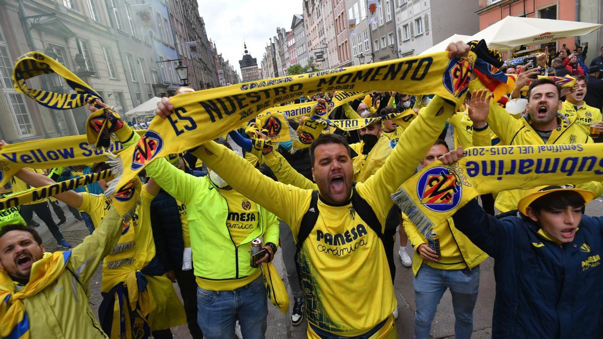 Galería de fotos de la final entre el Villarreal y el Manchester