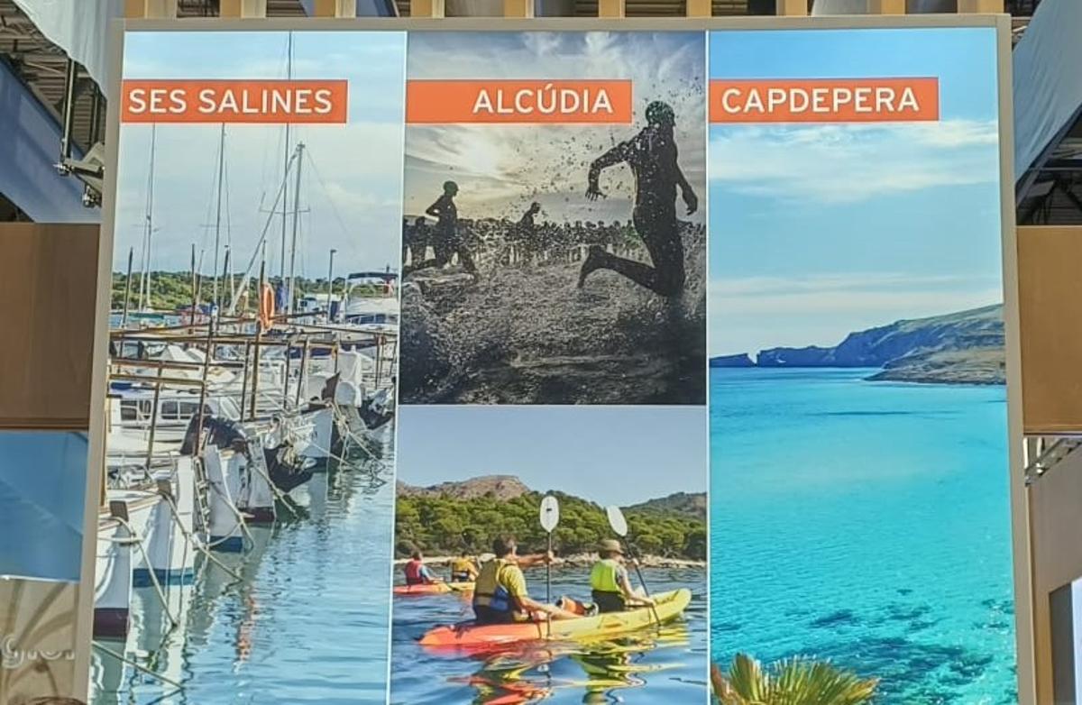 So werben Ses Salines, Alcúdia und Capdepera auf der Fitur um Urlauber.