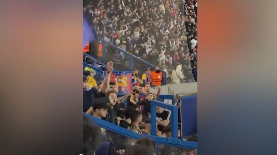 Dos aficionados del Barça detenidos por hacer el saludo nazi en París