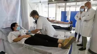 El hospital Reina Sofía se vuelca con la donación de sangre
