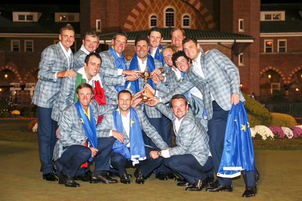 El equipo de Europa logró una victoria memorable en la edición de 2012 en Medinah