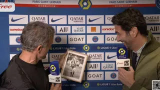 "¿Qué es una bomba, me vas envenenar? Luis Enrique, su 'enemigo' y un regalo sorpresa de Quini