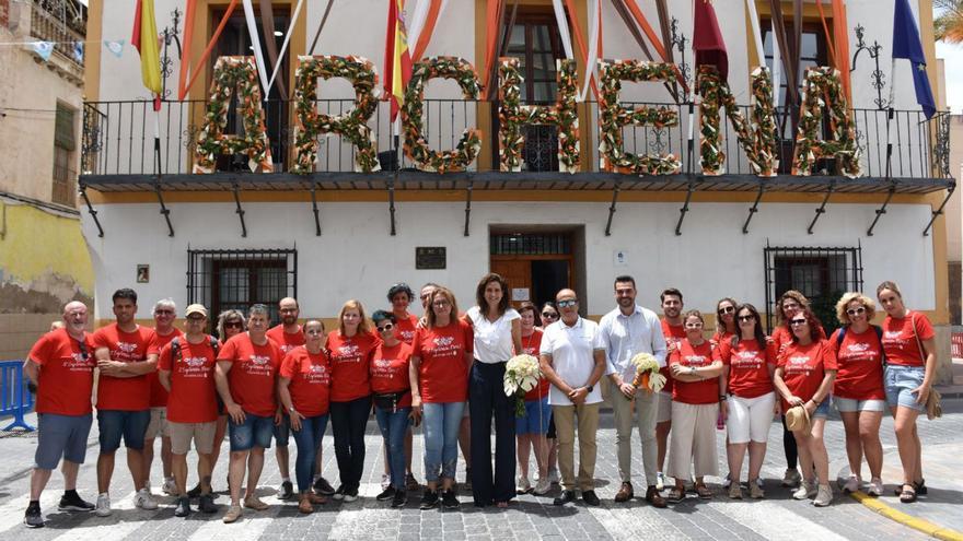 Las flores se adueñan de Archena durante las fiestas