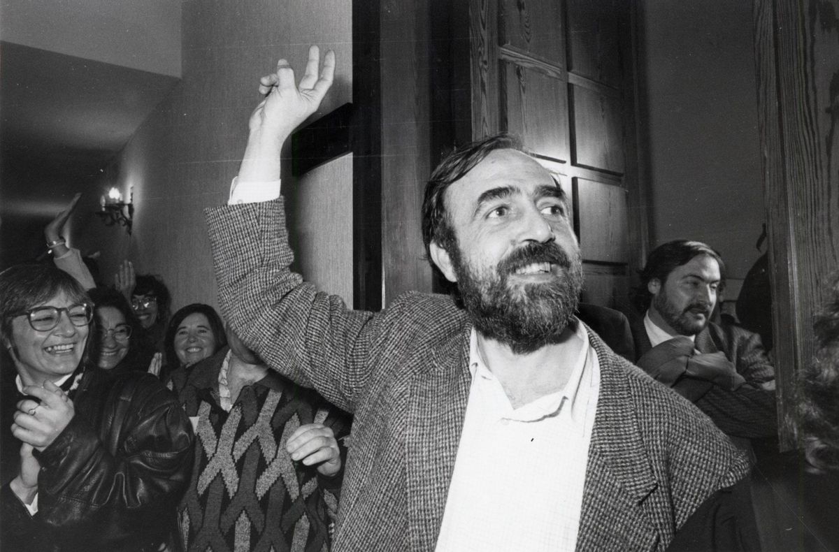 Pere Enguix, a la salida de uno de los juicios.