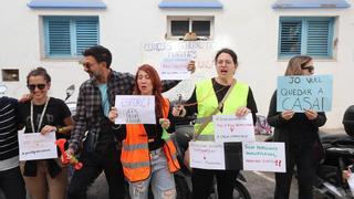Decenas de profesores protestan en Ibiza por la "chapuza" del proceso de estabilización