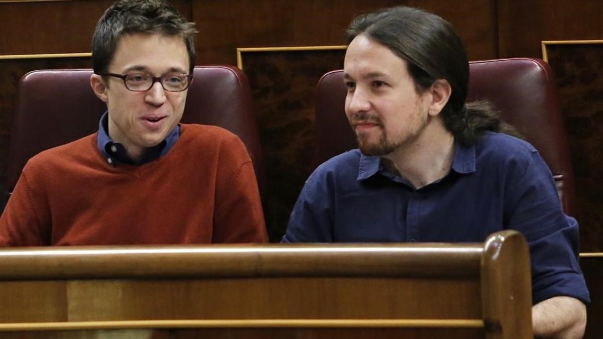 Íñigo Errejón y Pablo Iglesias