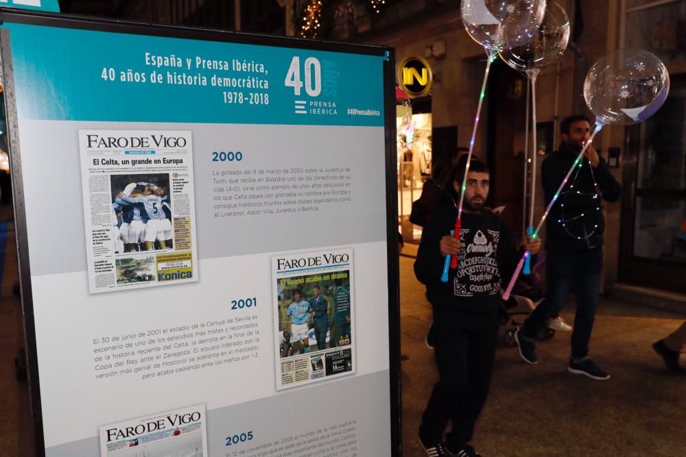 La exposición del 40 aniversario de Prensa Ibérica