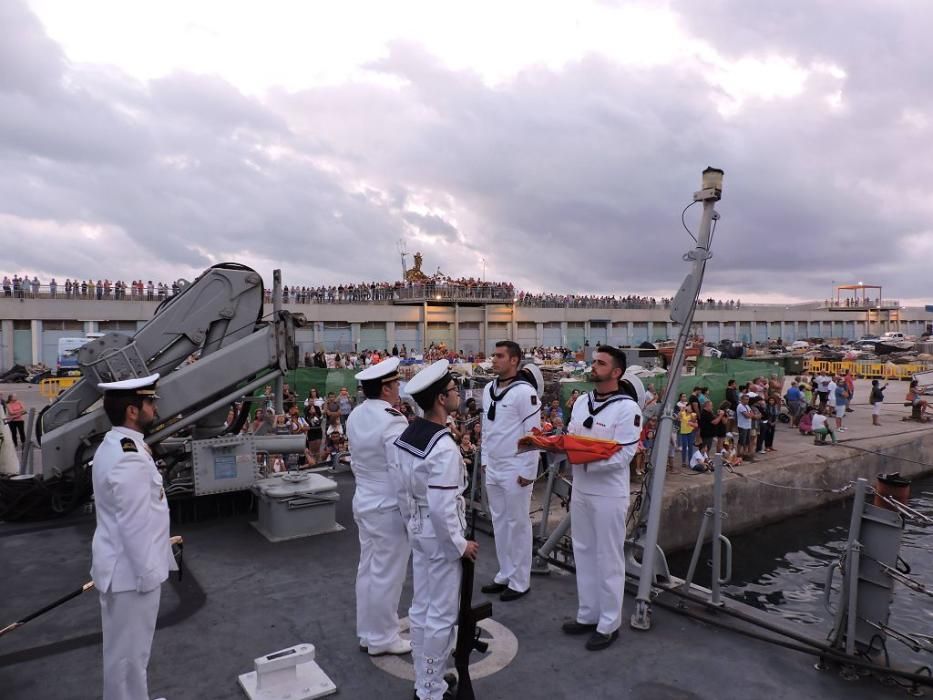 Jornada de puertas abiertas en Águilas con la Armada