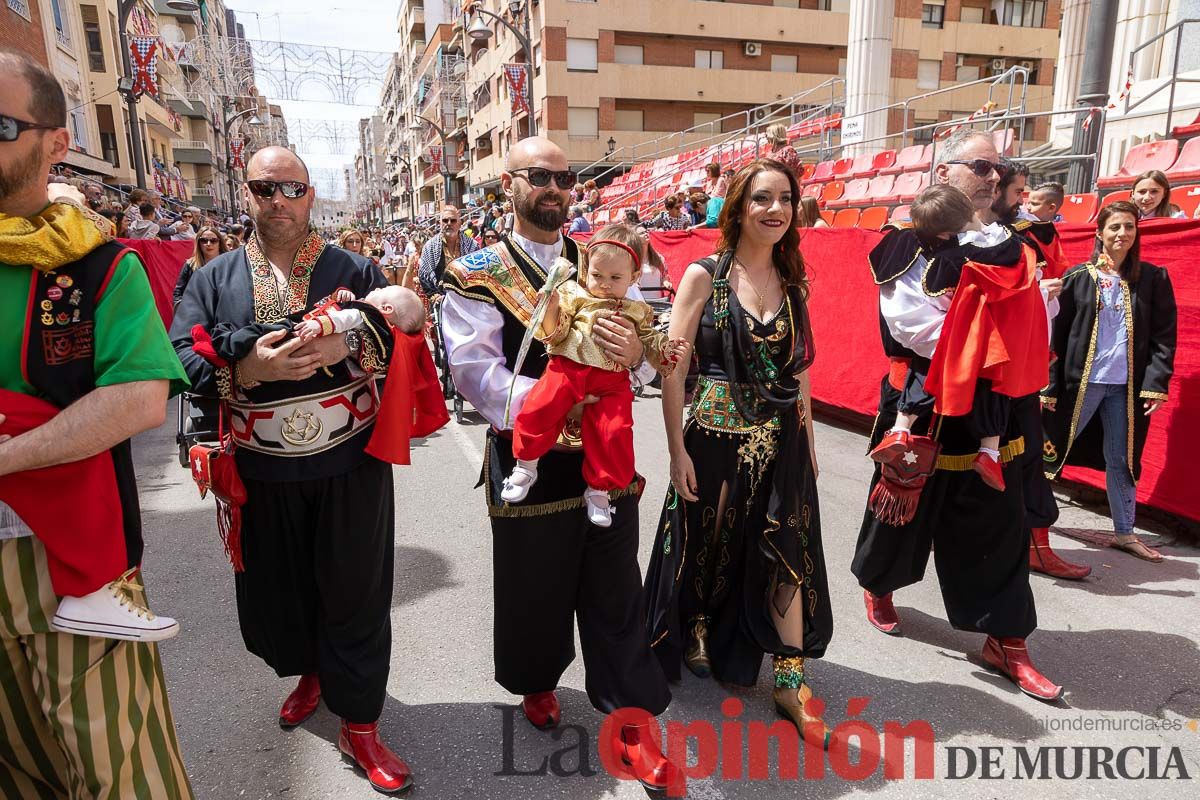 Desfile infantil del Bando Moro en las Fiestas de Caravaca