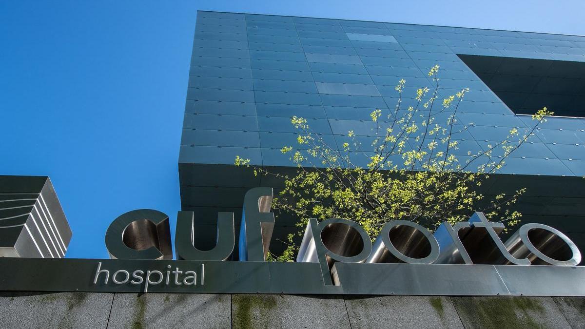 Vista del hospital CUF, en Oporto.