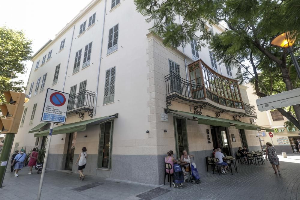 El hotel Nou Baleares rescata el origen de la fábrica Can Boira
