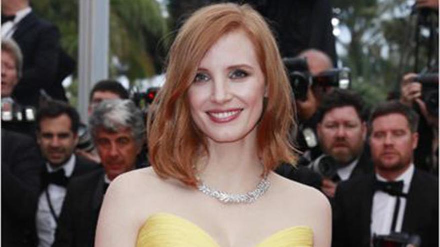 La actriz estadounidense Jessica Chastain.