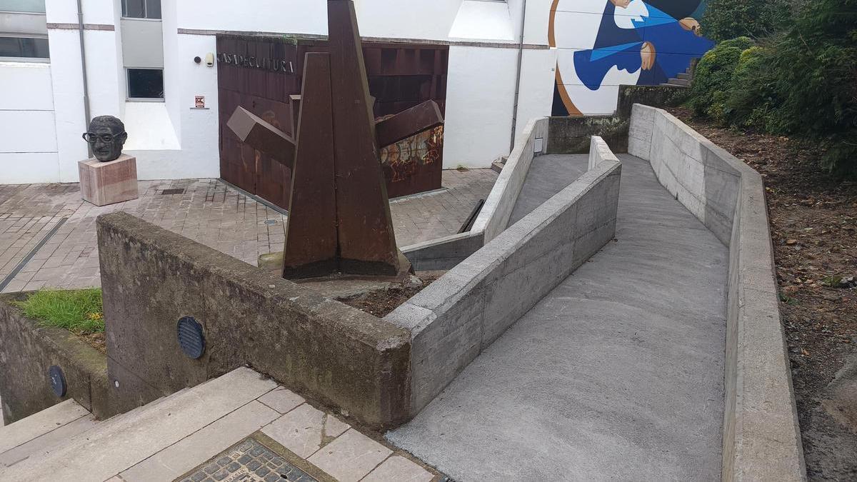 La zona objeto de mejora.