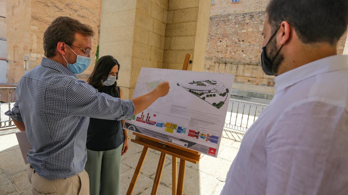 Una imagen de la presentación del proyecto del nuevo colegio Proa.