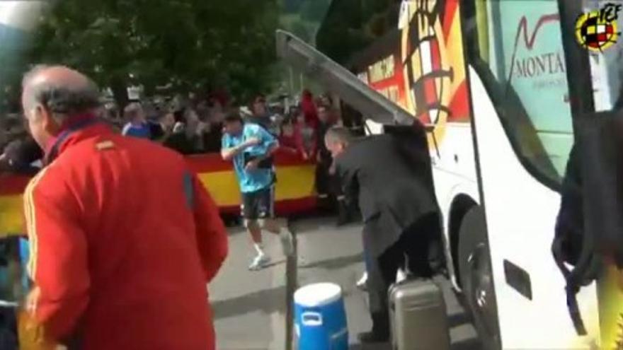 España se divierte en la última jornada de trabajo en Austria
