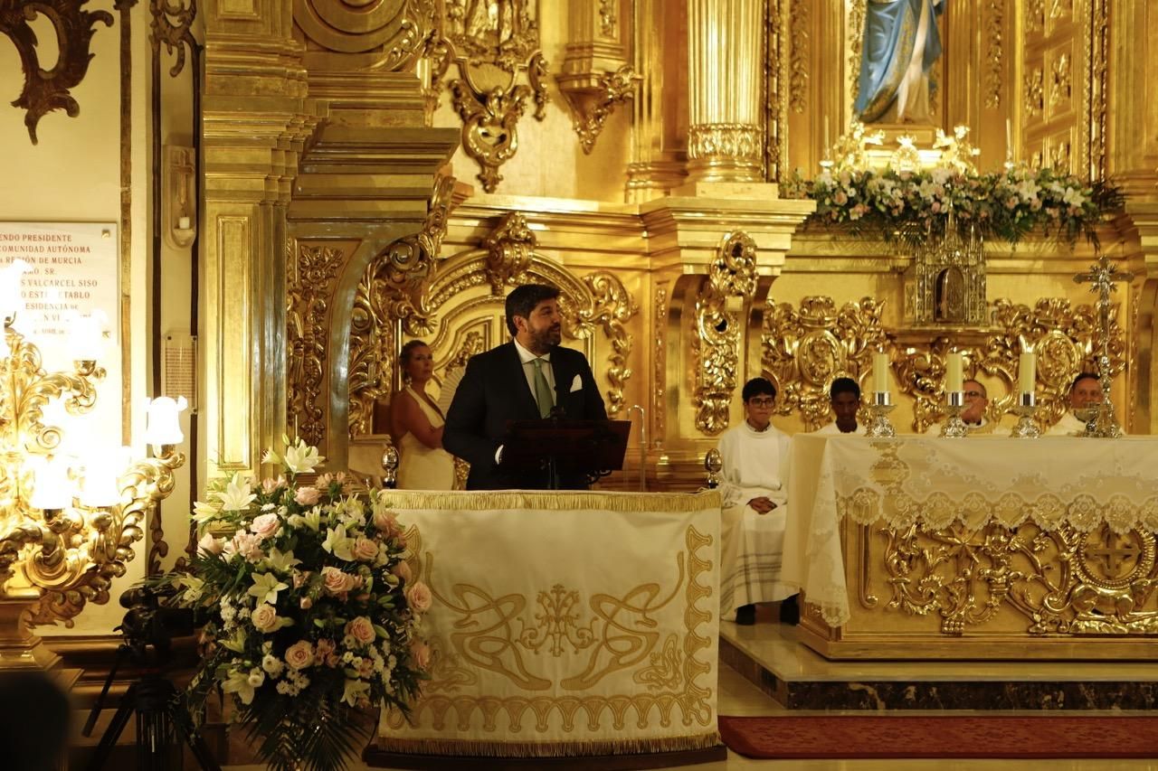 Así ha sido el nombramiento de Fernando López Miras como Mayordomo de Honor del Paso Blanco de Lorca