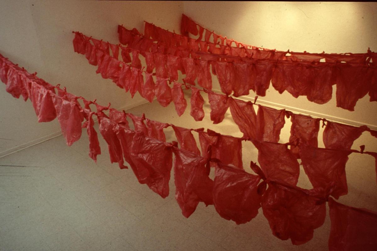 Pieza de Hassinger para la exposición.