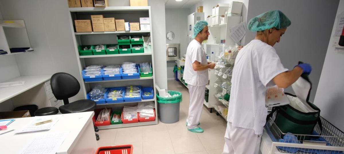 Profesionales del Hospital de Elda