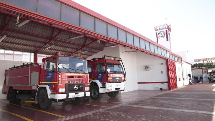 Dos heridos leves en el incendio de una vivienda en Don Benito