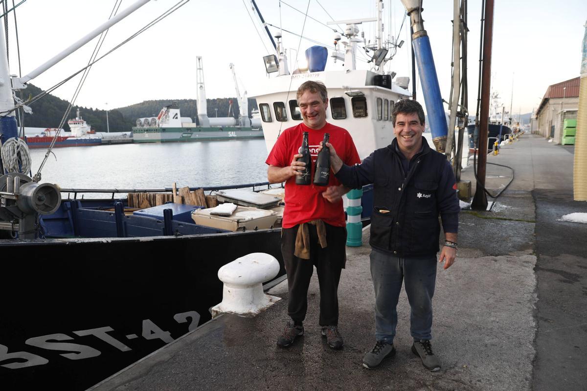 En imágenes: Primera subasta del bonito en la rula de Avilés