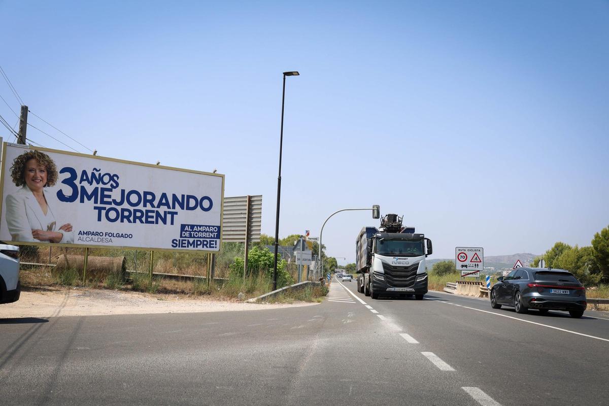Cartelería de la campaña "Al Amparo de Torrent".