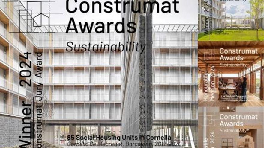Ya es oficial el proyecto ganador del Premio Construmat 2024 a la Sostenibilidad