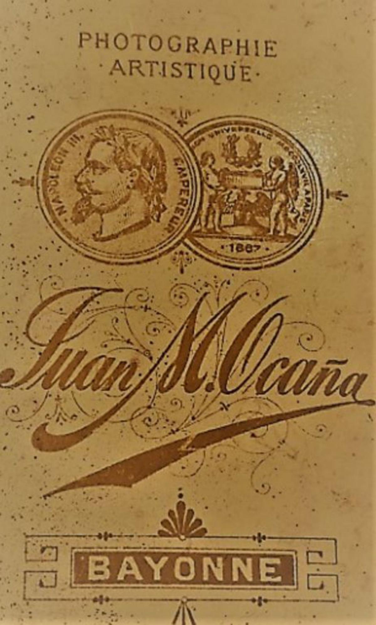 O reverso dunha fotografía feita en Baiona.   | // JUAN M.OCAÑA