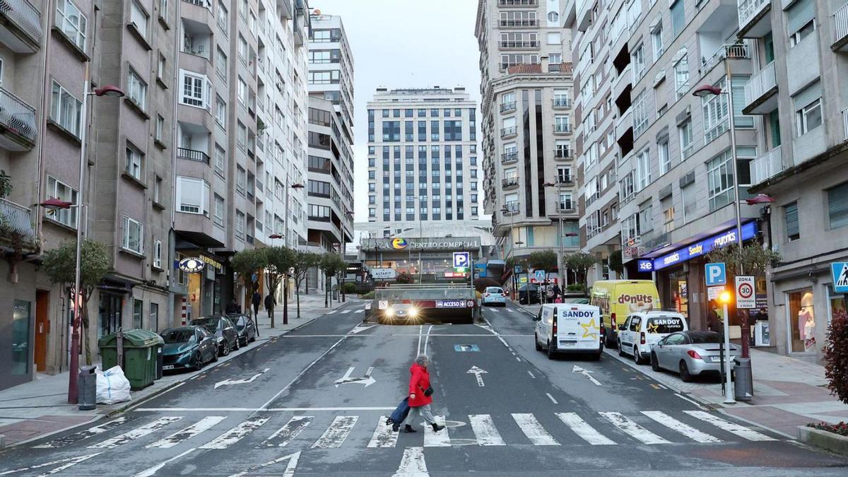 La banda croata intentó entrar en un piso de la calle Simón Bolívar de Vigo.