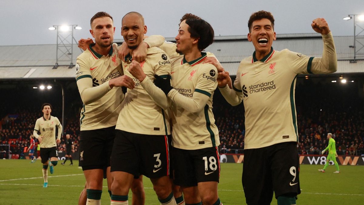 El Liverpool guanya el Crystal Palace (1-3) i s’acosta al City