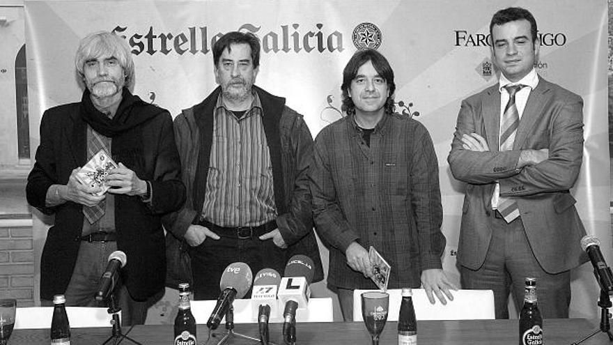 Manuel Orío, Fernando Ferreira, Segundo Grandío y Santiago Miguélez (de izq a dcha).