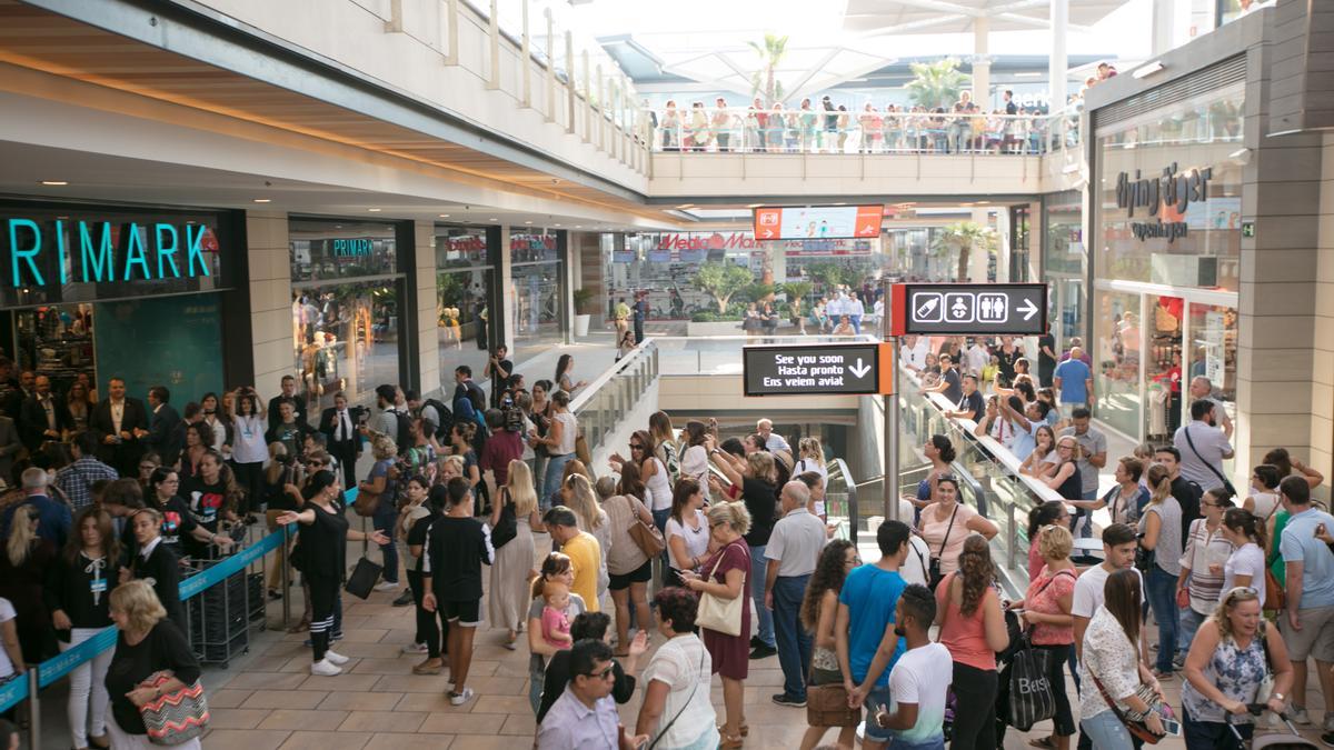 Una imagen del centro comercial Fan Mallorca