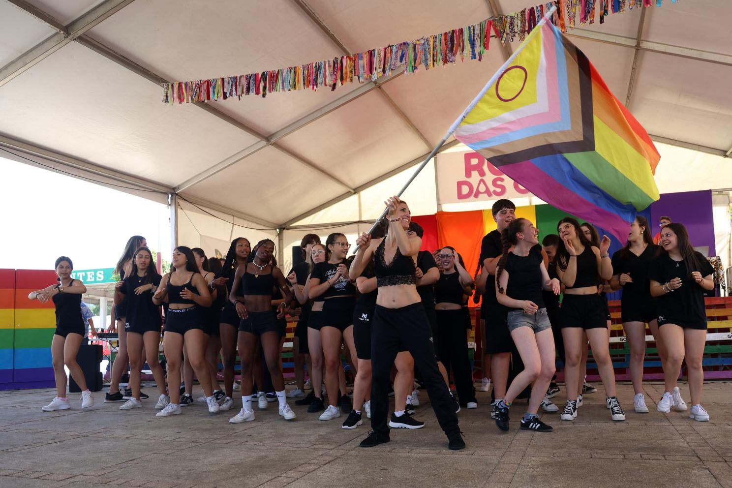 La Ruada das Gotas se cerró ayer con música y gastronomía