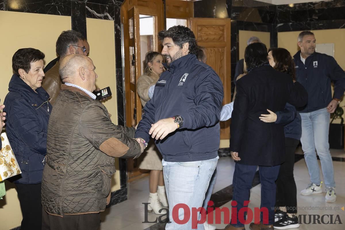 Así ha sido la visita de Isabel Díaz Ayuso a Caravaca de la Cruz
