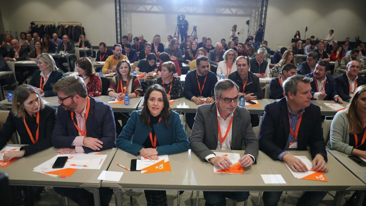 Consejo General de Ciudadanos celebrado este sábado en Madrid.