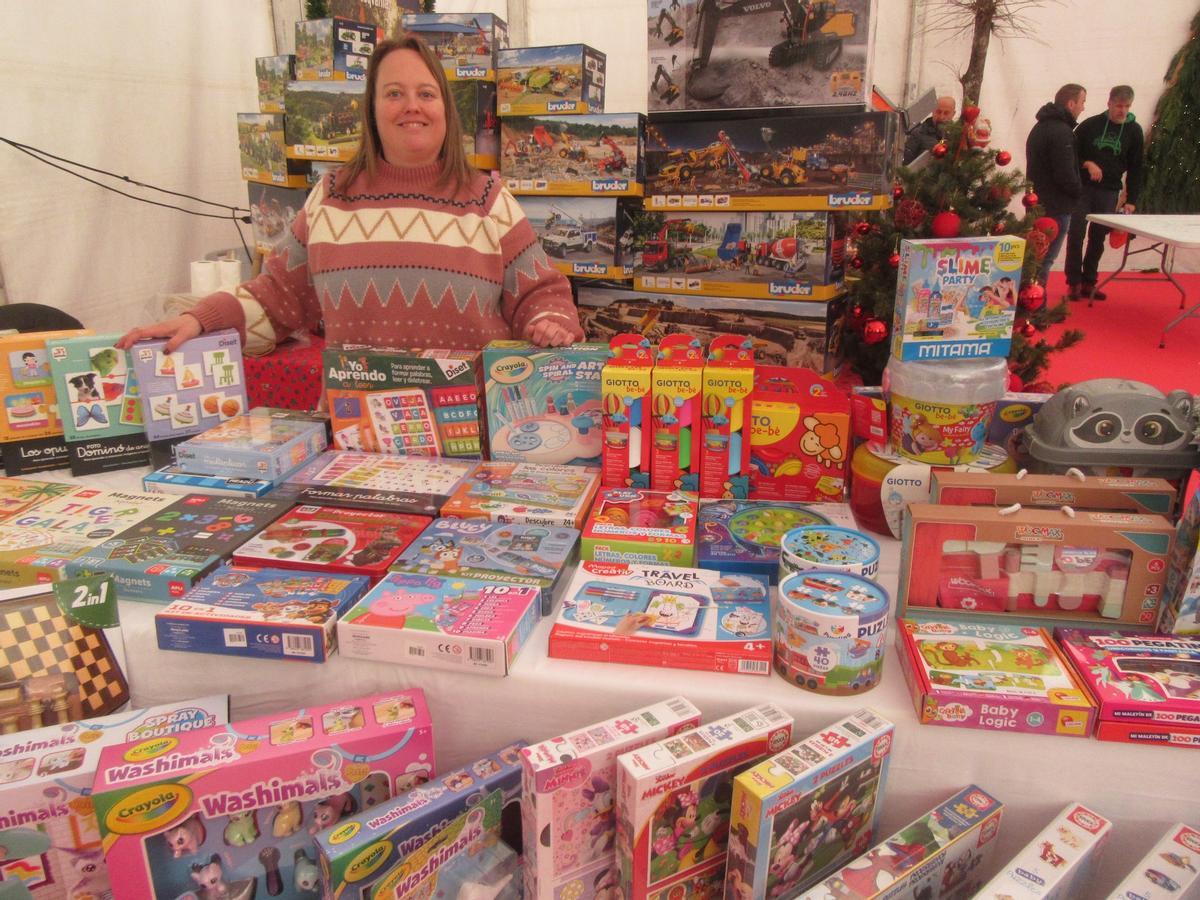 Uno de los stands del mercadillo.