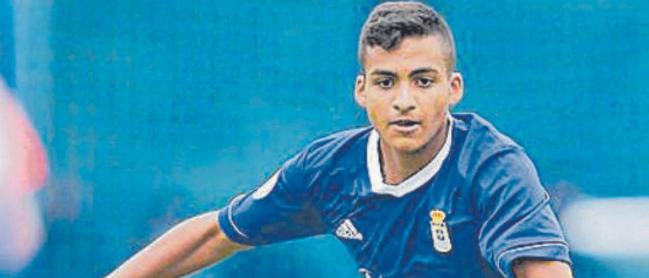 Charbel, con el Oviedo. | Real Oviedo