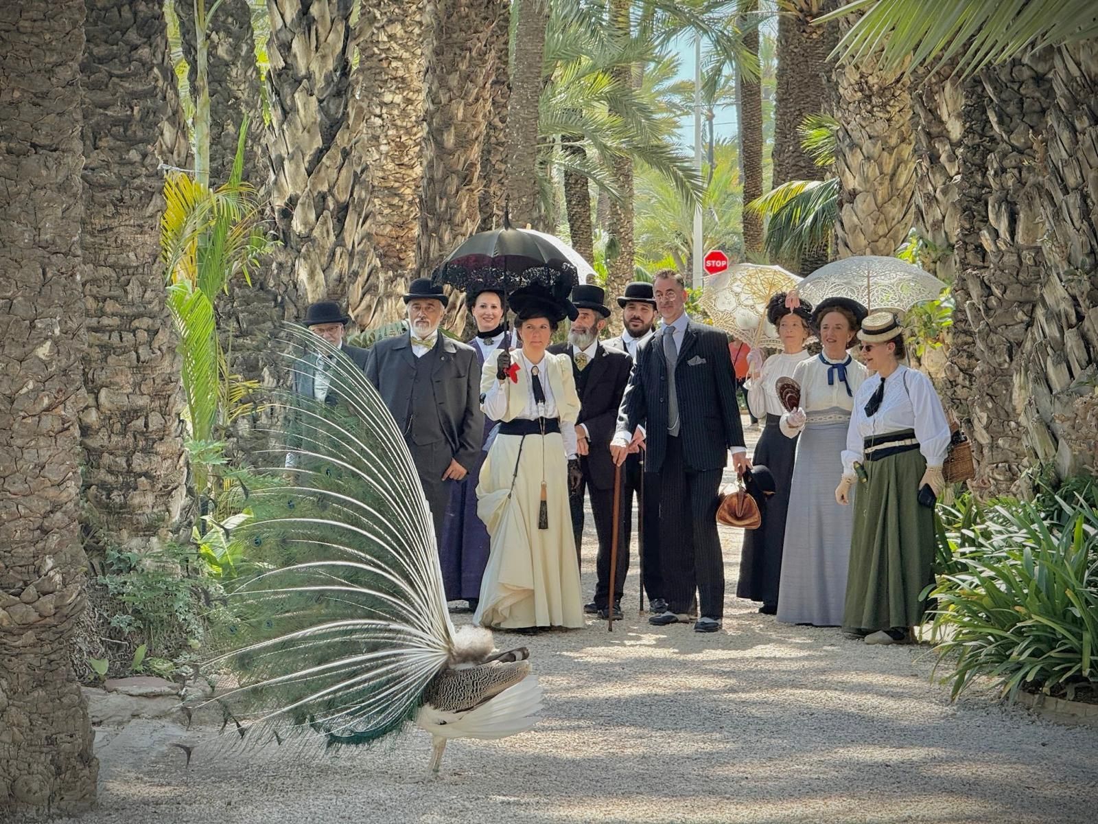 Elche viaja por un día al 1900