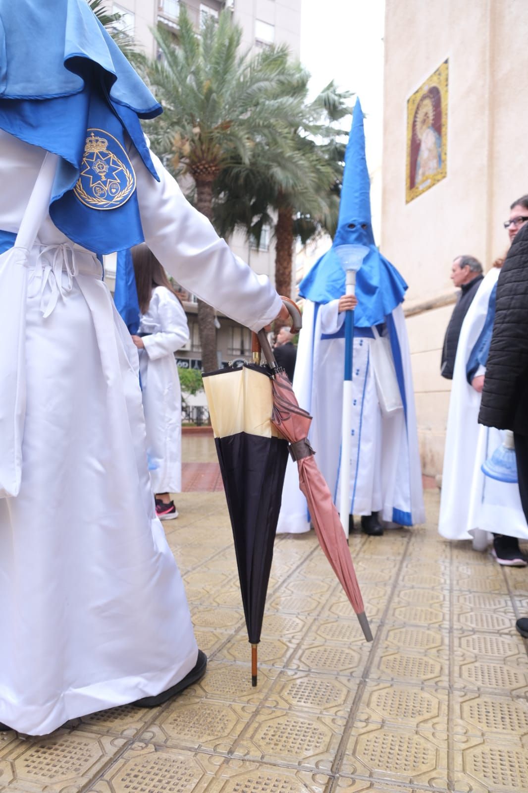 Suspendida la procesión de Poder y Estrella en Elche por la lluvia