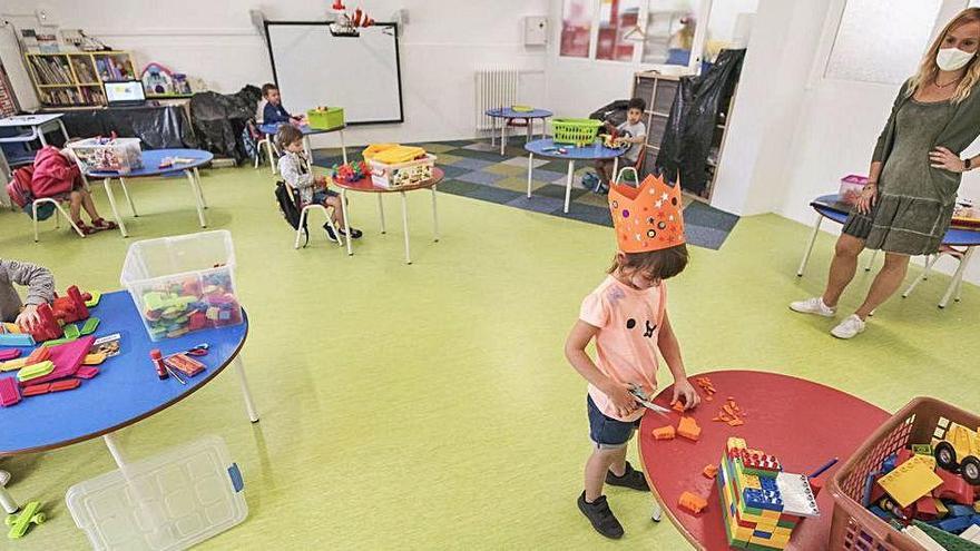 Escola Fedac Manresa el mes de juny passat, en la reobertura dels centres educatius |